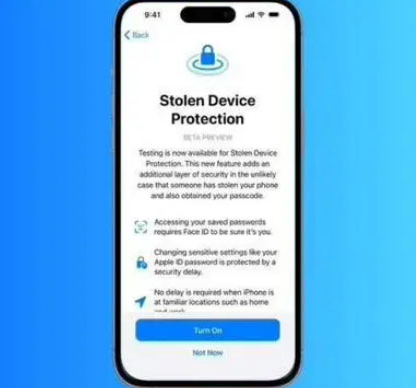 临猗苹果授权维修店分享被盗设备保护功能开启方法 
