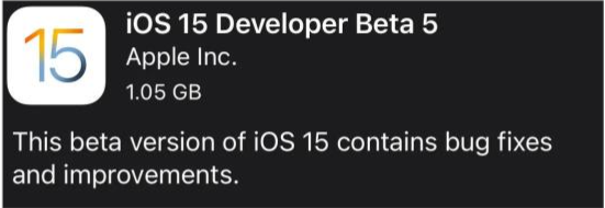 临猗苹果手机维修分享如何升级到iOS15.0 beta5 